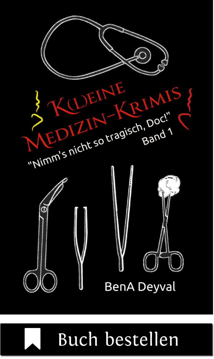 K(L)EINE MEDIZIN-KRIMIS bestellen